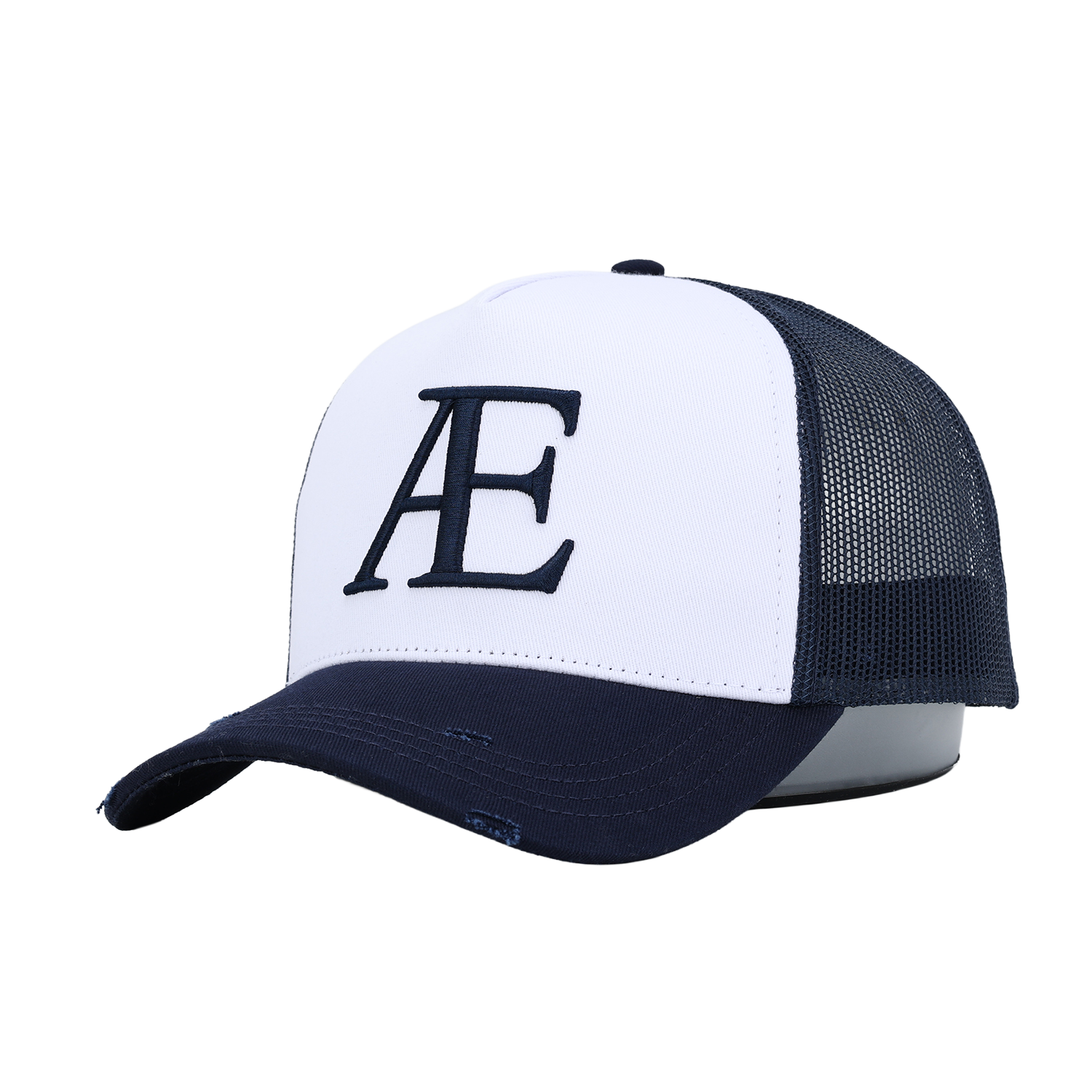 AE Navy Contrast Trucker Hat
