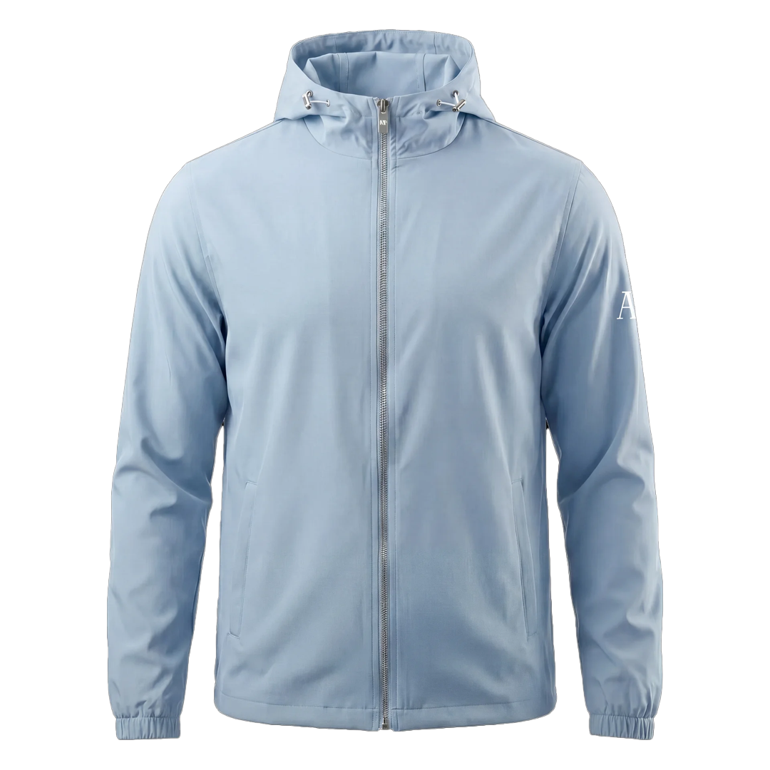 AE Baby Blue Windbreaker