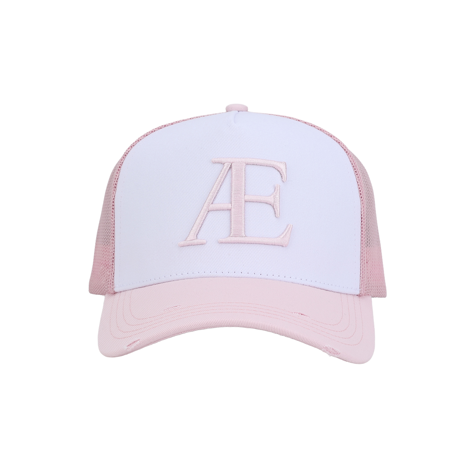 AE Pink Contrast Trucker Hat