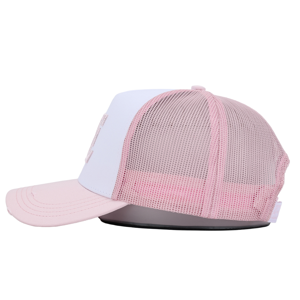AE Pink Contrast Trucker Hat