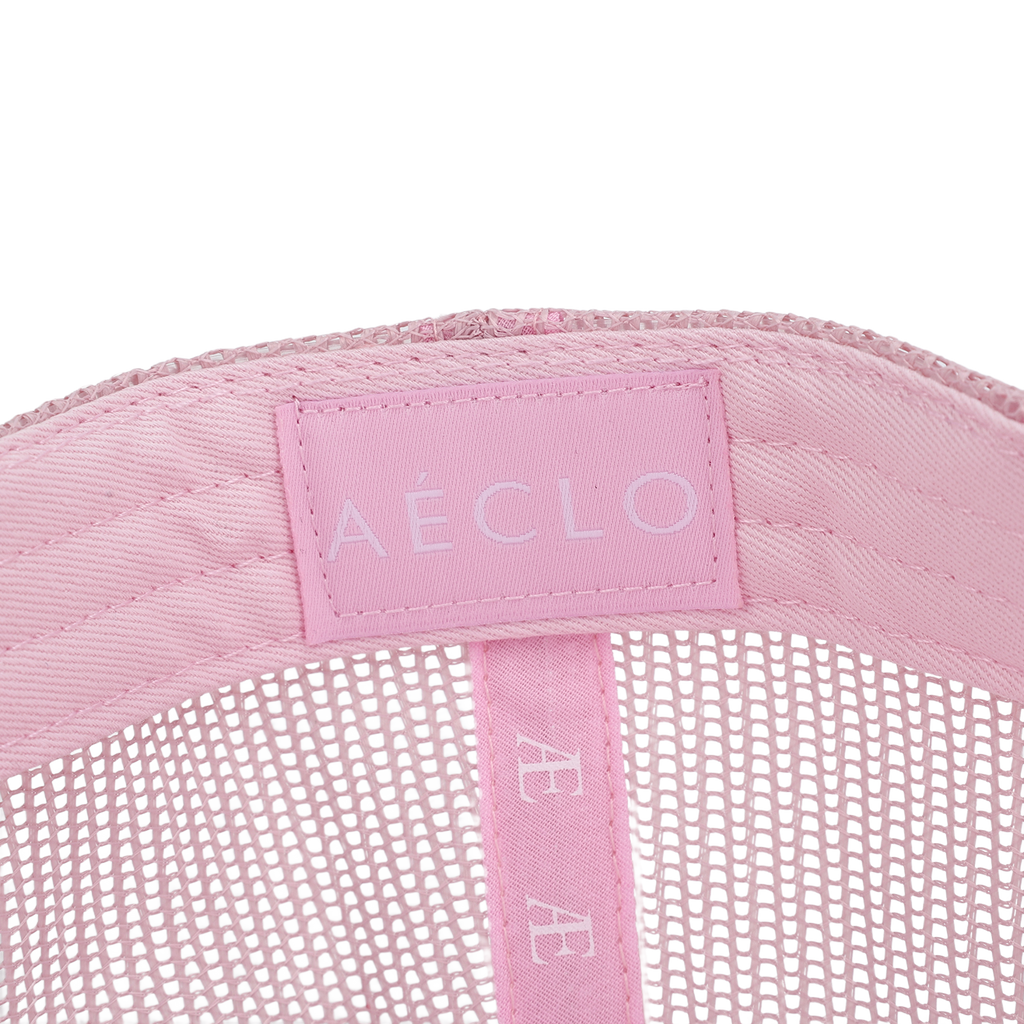 AE Pink Contrast Trucker Hat