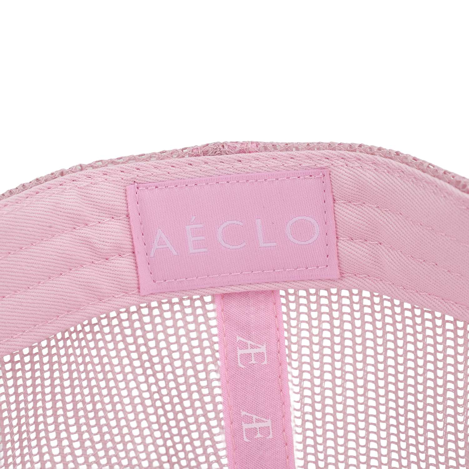 AE Pink Contrast Trucker Hat
