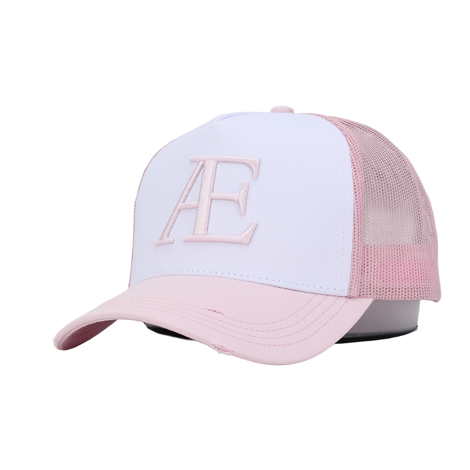 AE Pink Contrast Trucker Hat