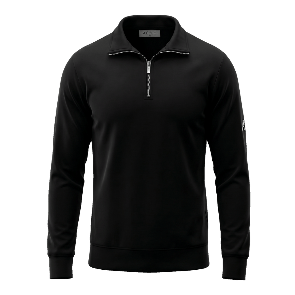AE Black Quarter Zip