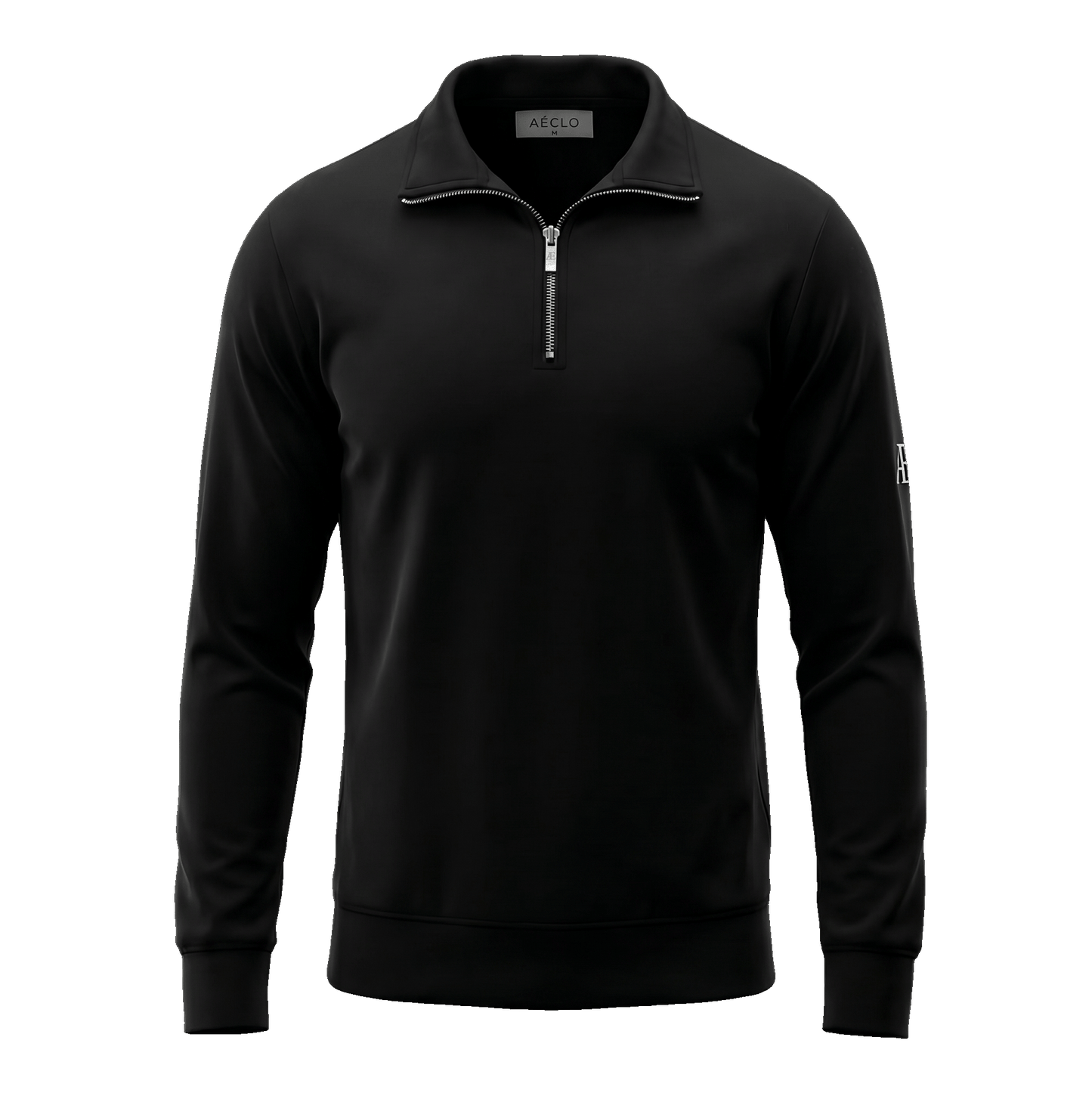 AE Black Quarter Zip