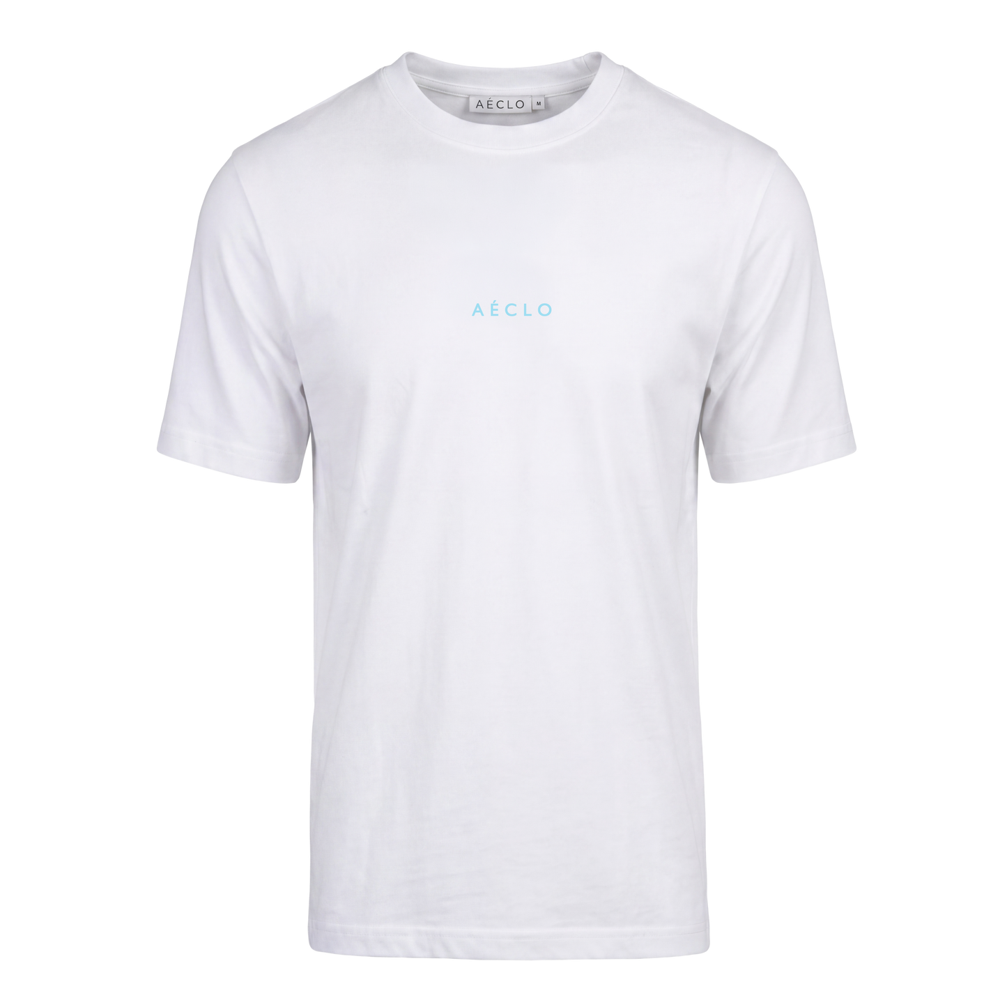 Slim Fit Embroidered T-Shirt - Ocean Blue