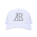 AE White/Black Trucker Hat
